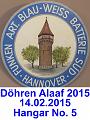 0-A Doehren Alaaf Funkenartillerie Blau weiss